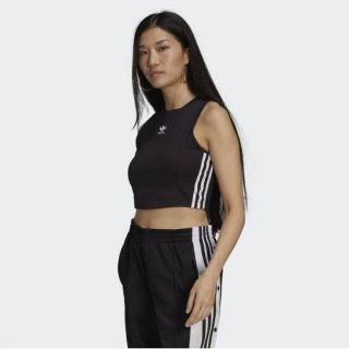 アディダス(adidas)のadidas クロップド タンクトップ Tシャツ(タンクトップ)