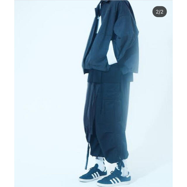 Yohji Yamamoto(ヨウジヤマモト)のANEI  US Fatigue Pants Cropped メンズのパンツ(ワークパンツ/カーゴパンツ)の商品写真