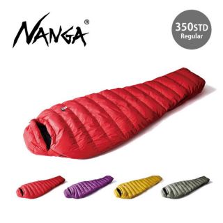 ナンガ(NANGA)の新品ナンガ オーロラ 350STD レギュラーレッド(寝袋/寝具)