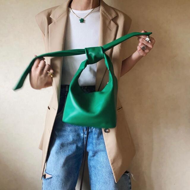 chiiiibag string bag green