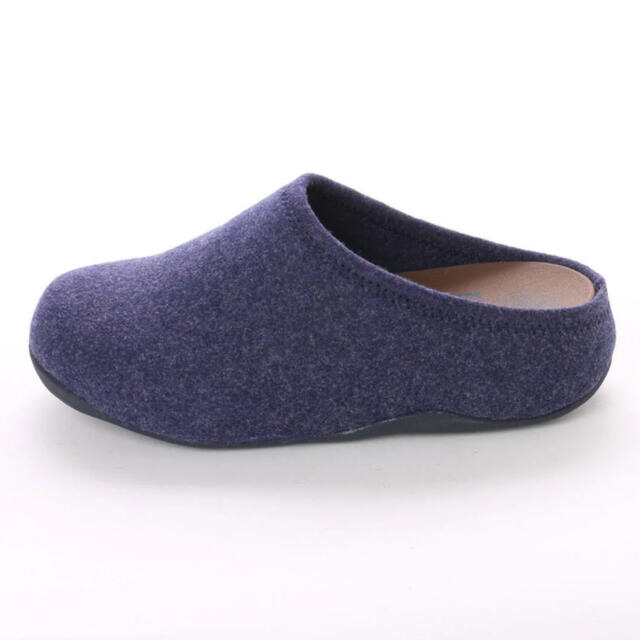 fitflop(フィットフロップ)のフィットフロップ  ／ シャビフェルト            スーパーネイビー  レディースの靴/シューズ(スリッポン/モカシン)の商品写真