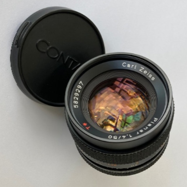 CONTAX Carl Zeiss Planar 50mm F1,4 レンズ(単焦点)