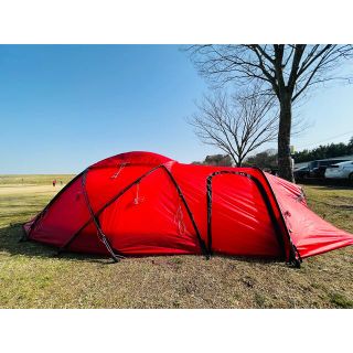 ヒルバーグ(HILLEBERG)のパロット様専用！　ヒルバーグ　hilleberg サイタリス　赤　レッド(テント/タープ)