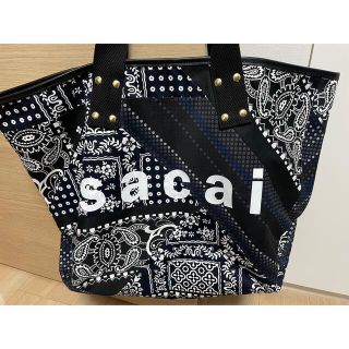 サカイ(sacai)のsacai トートバッグ　Lサイズ(トートバッグ)