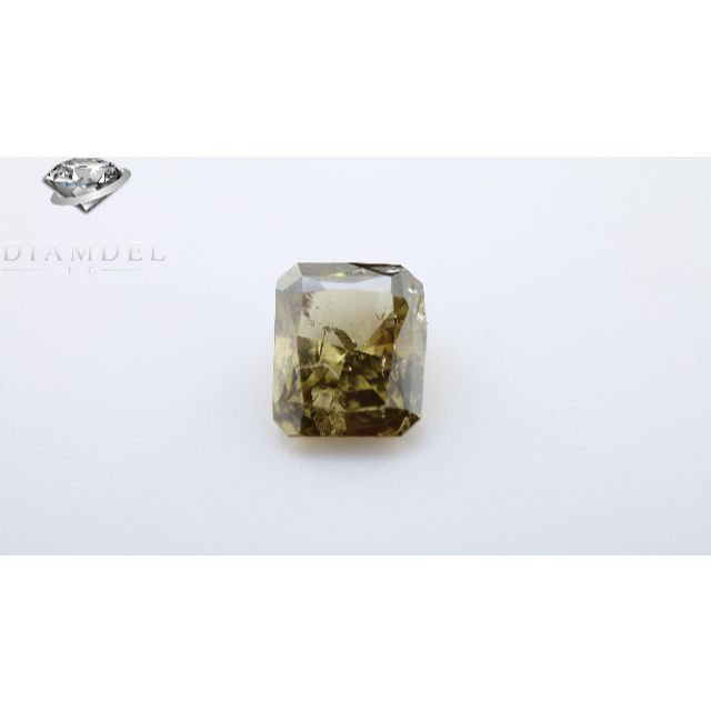 最高の グリーンダイヤモンドルース/ F.D.G.Y. GRAY/ 0.841 ct. その他