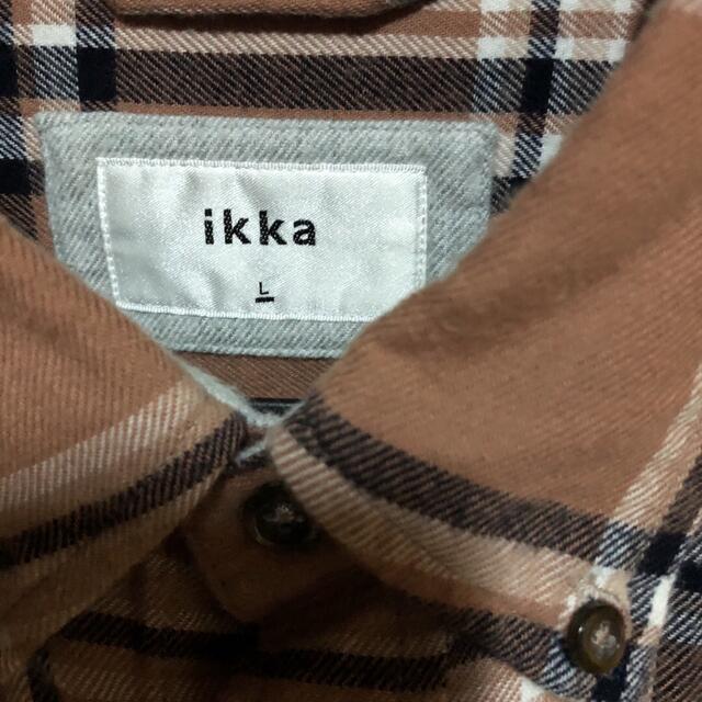 ikka(イッカ)のikkaチェックシャツ メンズのトップス(シャツ)の商品写真