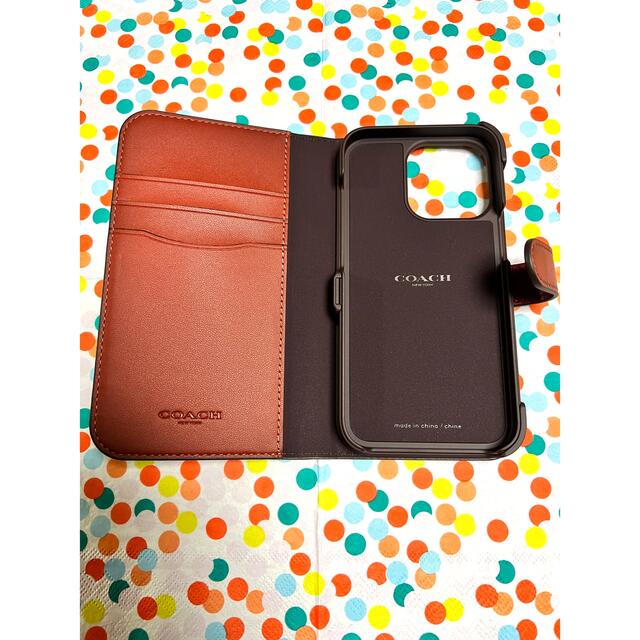 COACH(コーチ)の🌈【iPhone 13Pro】COACH 2wayケース スマホ/家電/カメラのスマホアクセサリー(iPhoneケース)の商品写真