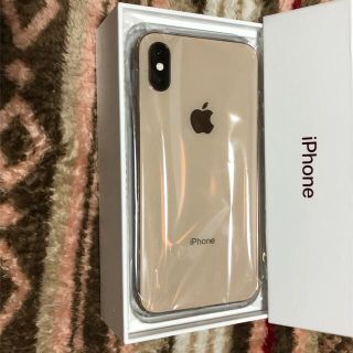 iPhone XS 256g  美品 ピンクゴールド SIMロック解除済み(スマートフォン本体)