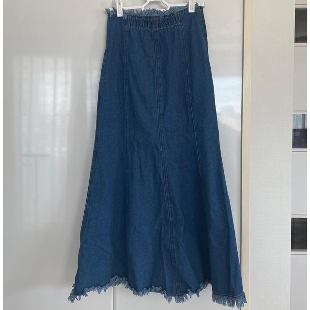 MERCURYDUO(マーキュリーデュオ)のマーキュリーデュオ、デニムスカート♡ レディースのスカート(ロングスカート)の商品写真