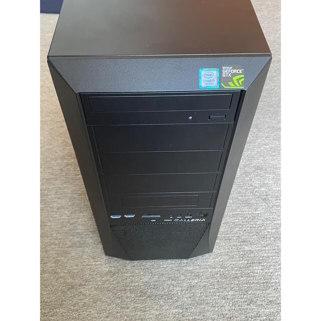 GALLERIA XG i7-7700 8G GeForce GTX1080 - デスクトップ型PC