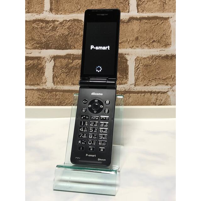 docomo P-01J ブラックスマートフォン本体