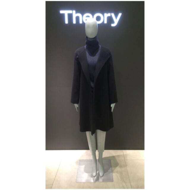 theory(セオリー)のTheory 19aw ノーカラーコート レディースのジャケット/アウター(ロングコート)の商品写真