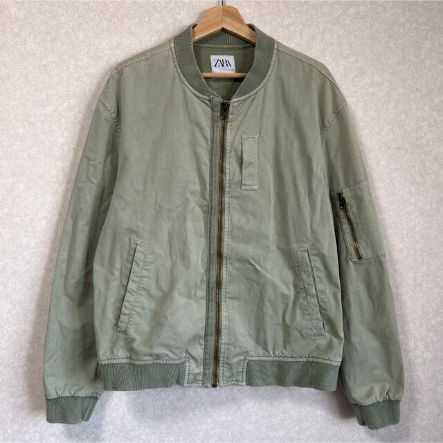 MA-1 ブルゾン カーキ ZARA ザラ - ジャケット・アウター