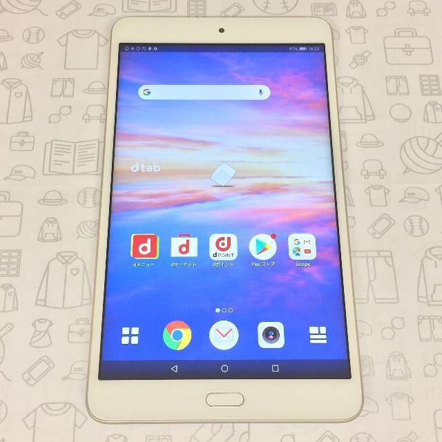 NTTdocomo(エヌティティドコモ)の【B】d-02K/dtab Compact/867555030204239 スマホ/家電/カメラのPC/タブレット(タブレット)の商品写真