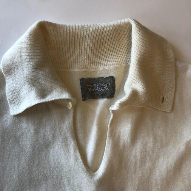 ソロイスト soloist  コットンカシミヤニット サイズM Tシャツ+カットソー(半袖+袖なし)