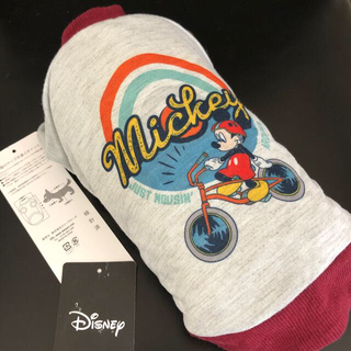 ディズニー(Disney)のペット用品 ミッキーヴィンテージトレーナー 2号 わんちゃんの服(犬)