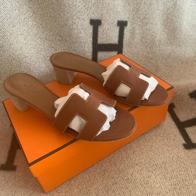 大特価!! Hermes 《オアジス》新品未使用 エルメスレディスサンダル