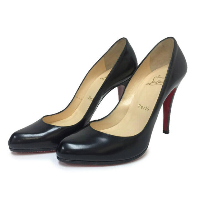 【美品】ルブタン Christian Louboutin パンプス ハイヒールハイヒール/パンプス