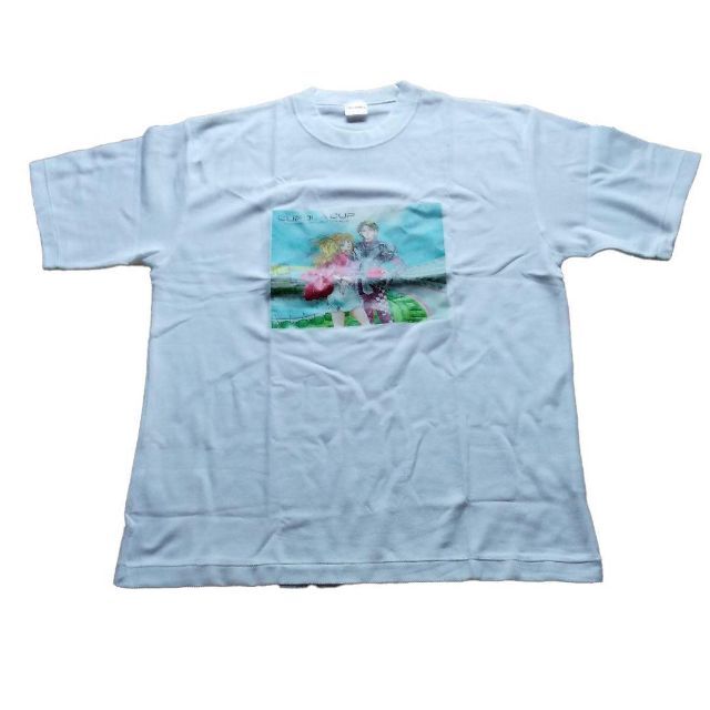 川口オート　CUPOLACUP　白　Tシャツ　半袖　Ｌサイズ メンズのトップス(Tシャツ/カットソー(半袖/袖なし))の商品写真