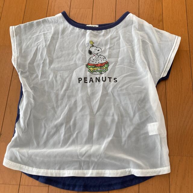 スヌーピーTシャツタンクトップセット　150 キッズ/ベビー/マタニティのキッズ服女の子用(90cm~)(Tシャツ/カットソー)の商品写真