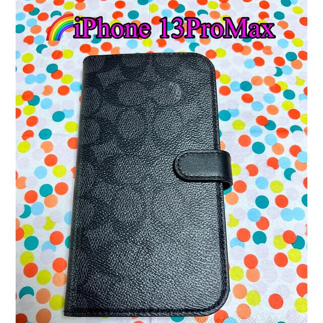 COACH(コーチ)の🌈【iPhone 13ProMax】COACH 2wayケース スマホ/家電/カメラのスマホアクセサリー(iPhoneケース)の商品写真