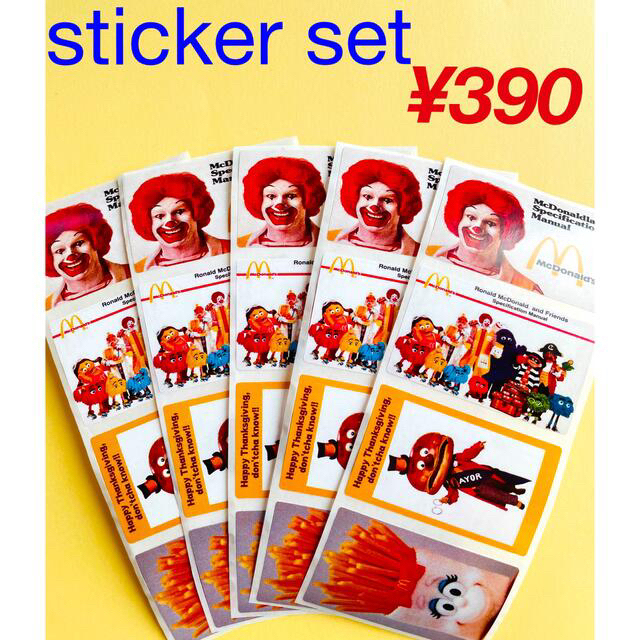 🇺🇸sticker set①🇺🇸 インテリア/住まい/日用品の文房具(シール)の商品写真