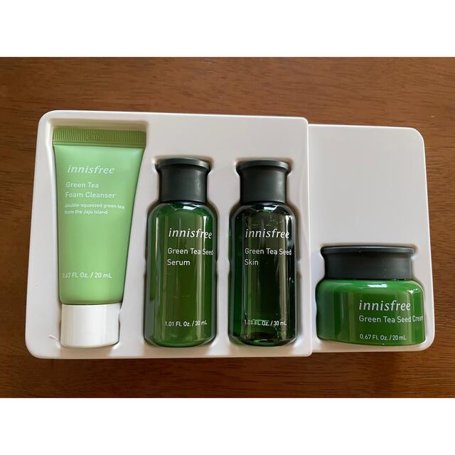 Innisfree(イニスフリー)のイニスフリー グリーンティー スキンケアトライアルセット コスメ/美容のスキンケア/基礎化粧品(その他)の商品写真