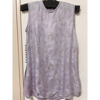 マメ(mame)のmame kurogouchi 19ss タンクトップ(カットソー(半袖/袖なし))