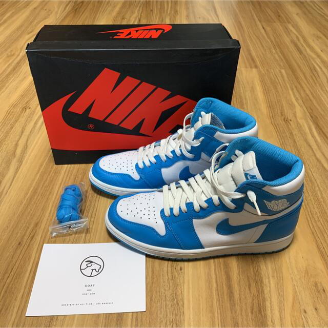 メンズair Jordan 1 RETRO UNC  aj1 9.5 ノースカロライナ