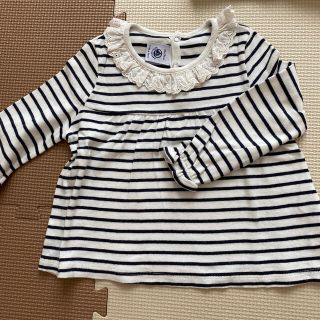 プチバトー(PETIT BATEAU)のプチバトー　長袖Tシャツ　81cm(シャツ/カットソー)