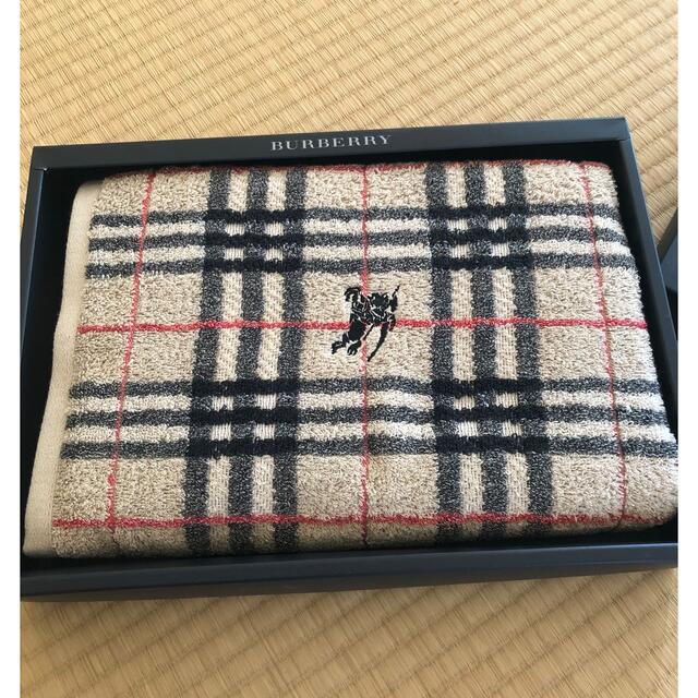 バーバリー BURBERRY バスタオル ギフト ノバチェック ホースマーク