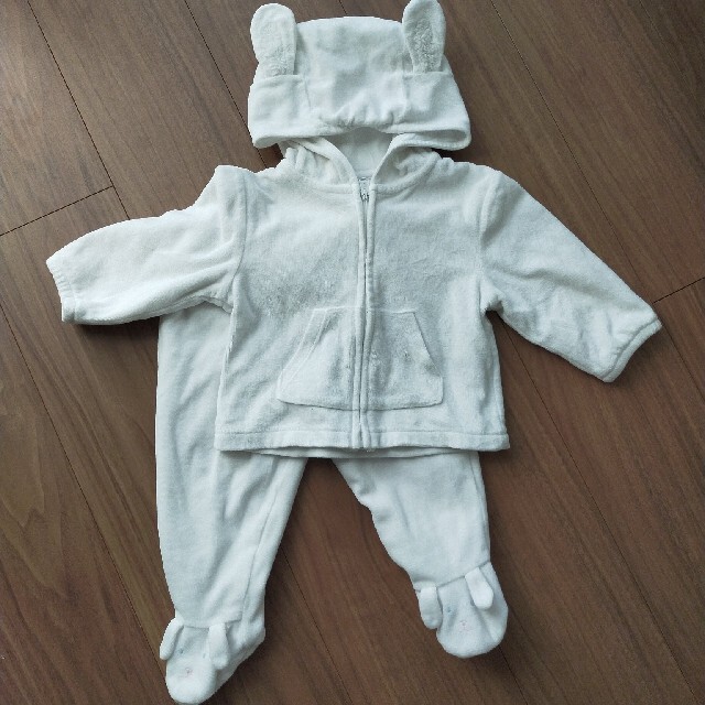 babyGAP(ベビーギャップ)のうさ耳 上下セット キッズ/ベビー/マタニティのベビー服(~85cm)(その他)の商品写真