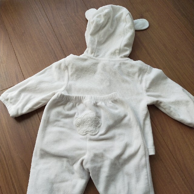 babyGAP(ベビーギャップ)のうさ耳 上下セット キッズ/ベビー/マタニティのベビー服(~85cm)(その他)の商品写真