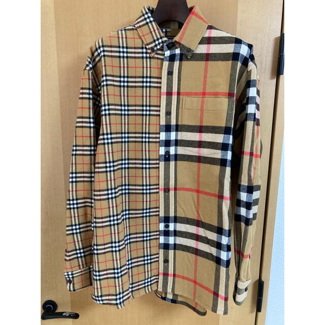 BURBERRY(バーバリー)のBURBERRY×Gosha Rubchinskiy ネルシャツ ベージュ メンズのトップス(シャツ)の商品写真