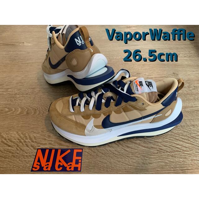 特別送料無料!】 Sacai Nike 新品 - sacai VaporWaffle US8.5 26.5cm