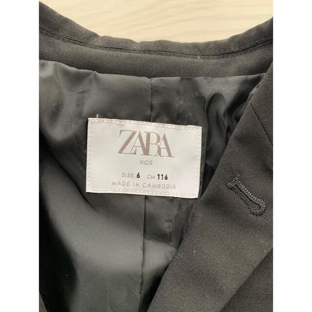 ZARA(ザラ)のZARA キッズスーツセット　116   男の子 キッズ/ベビー/マタニティのキッズ服男の子用(90cm~)(ドレス/フォーマル)の商品写真