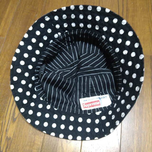 Supreme(シュプリーム)のSupreme×COMME des GARCONS SHIRT　バケットハット メンズの帽子(ハット)の商品写真