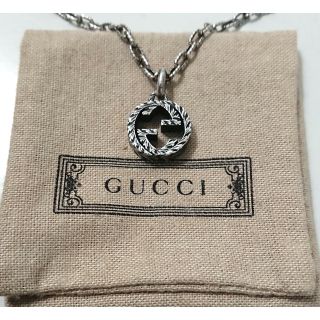 グッチ(Gucci)の★専用★2118 GUCCI 925 シルバー ネックレス インターロッキング(ネックレス)