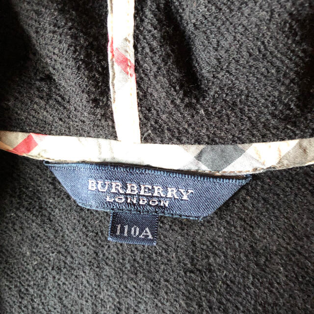 BURBERRY(バーバリー)のバーバリー  パーカー　110cm キッズ/ベビー/マタニティのキッズ服女の子用(90cm~)(ジャケット/上着)の商品写真