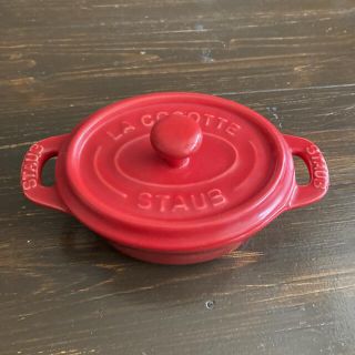 ストウブ(STAUB)のストウブ　ミニココット　オーバル(容器)