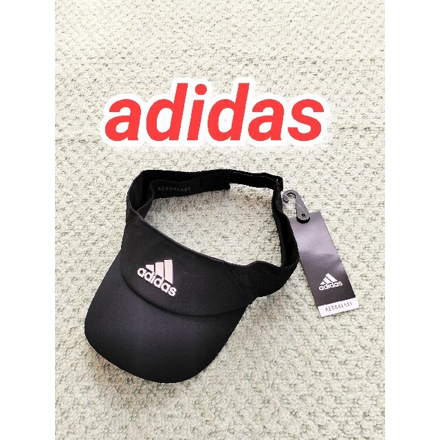 adidas(アディダス)の【新品】adidas/アディダス＊サンバイザー スポーツ/アウトドアのテニス(ウェア)の商品写真