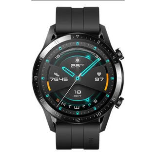 ファーウェイ(HUAWEI)のHUAWEI Watch GT2 46mm Elite  ブラック(腕時計(デジタル))