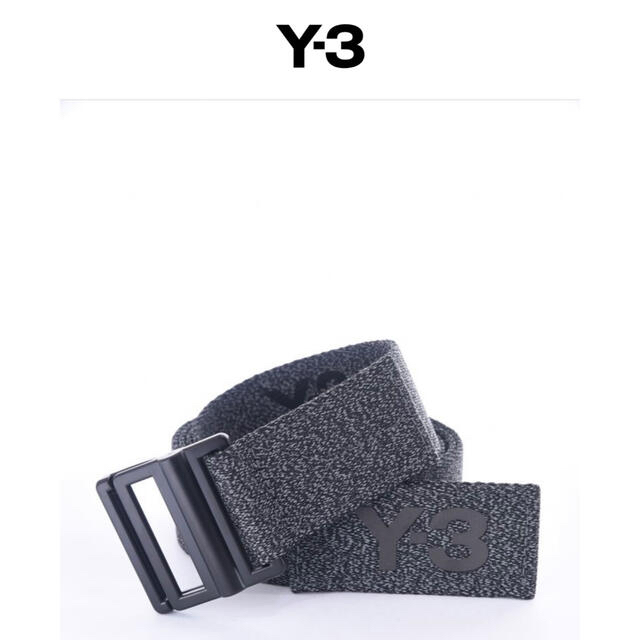 Y-3 CLASSIC LOGO REFLECTOR BLACK BELT