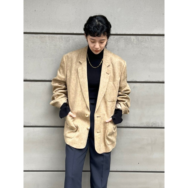 todayful boyfriend linen jacket トゥデイフル