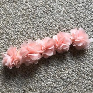 ベビー　お花　ヘアバンド(その他)