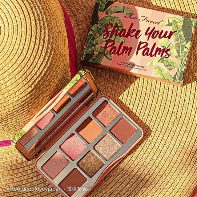 Too Faced(トゥフェイス)の【新】シェイクユアパームパームズミニ アイシャドウ パレット　too faced コスメ/美容のベースメイク/化粧品(アイシャドウ)の商品写真