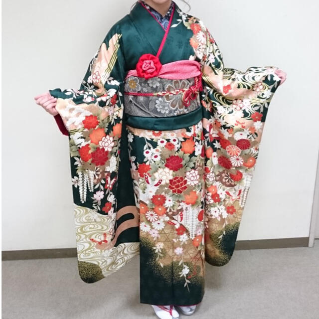 振袖 3点セット 成人式 和装 二十歳 ふりそでの通販 by shopM|ラクマ