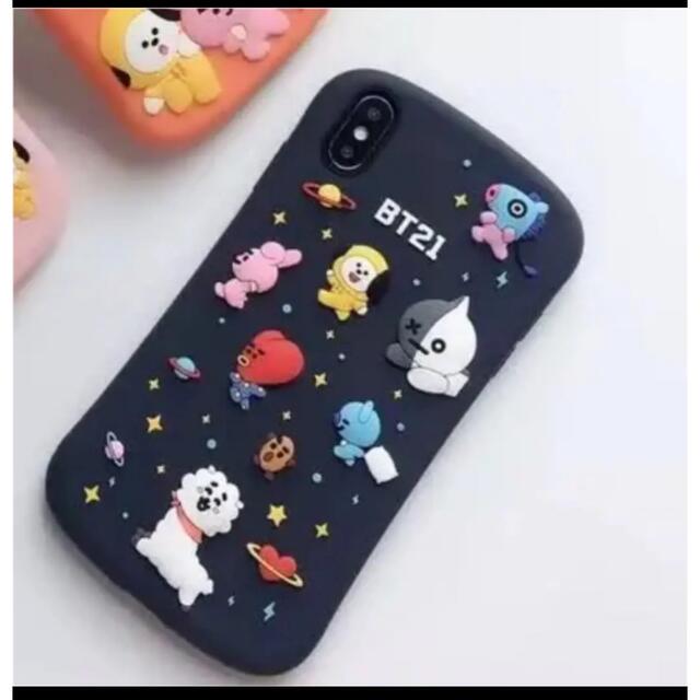 防弾少年団(BTS)(ボウダンショウネンダン)のBTS iPhone8plus iPhone7plus bt21  スマホケース スマホ/家電/カメラのスマホアクセサリー(iPhoneケース)の商品写真