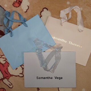 サマンサタバサ(Samantha Thavasa)のSamantha Thavasa Vega 紙袋3点セット(ショップ袋)