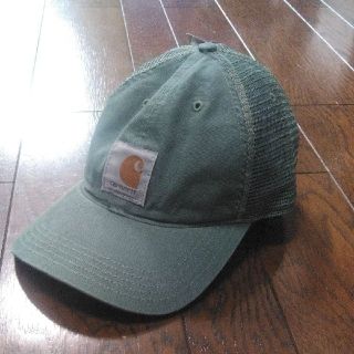 カーハート(carhartt)のCarhartt　カーハート　キャップ　帽子　タグ付き　新品　緑　未使用(キャップ)